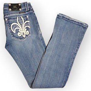 MISS ME JEANS. BOOT CUT - SIZE 28